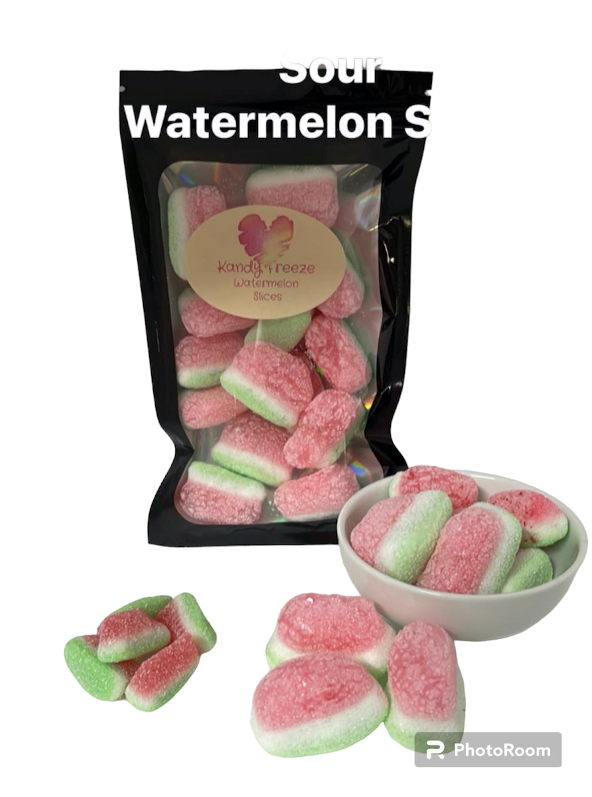 Freeze Dried Trolli Sour Watermelons