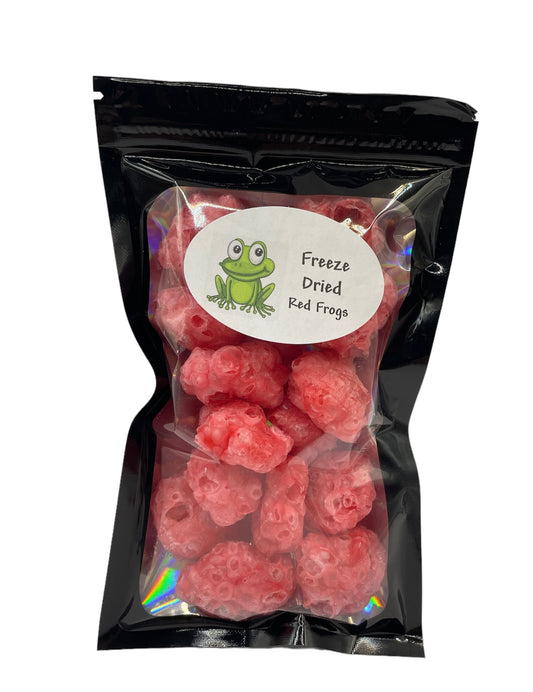 Freeze Dried Allen Red Frogs