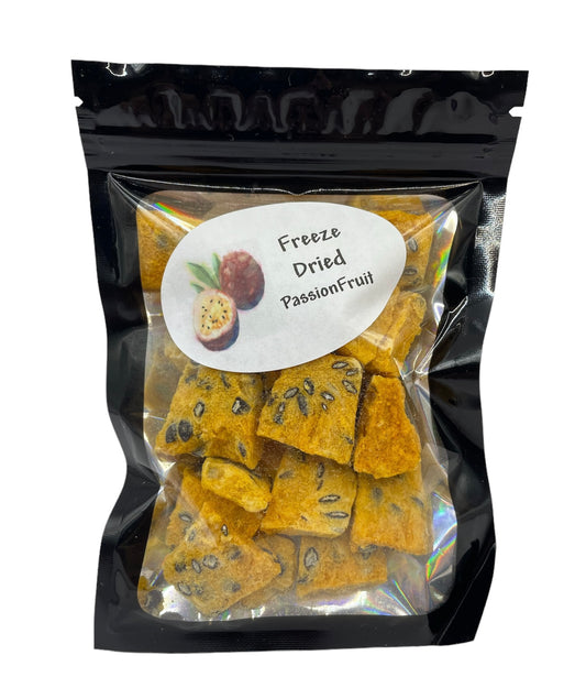 Freeze Dried Passion Fruit small bag snack on the run