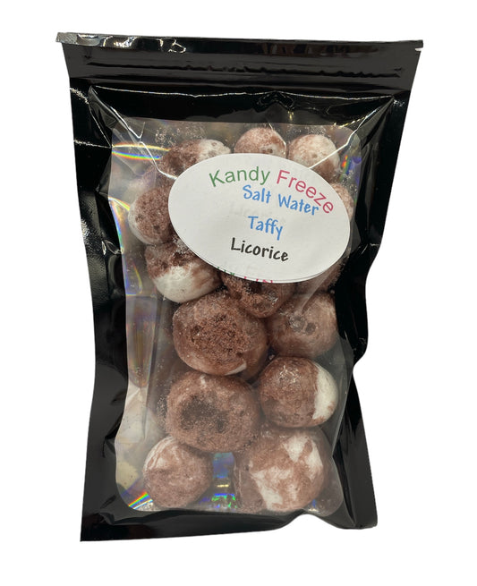 Freeze Dried Salt Water Taffy Licorice