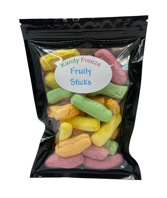 Freeze Dried Fruity Sticks.