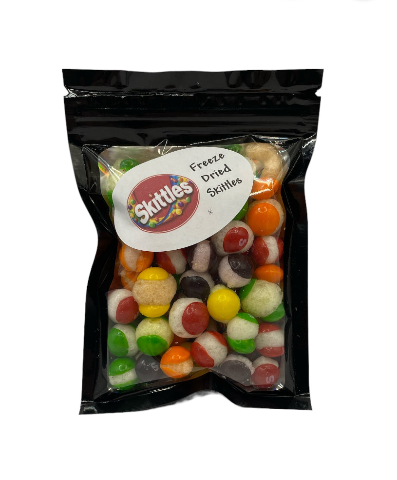 Free Gift Freeze Dried snack pack of Skittles When order is over $50.00 not including postage