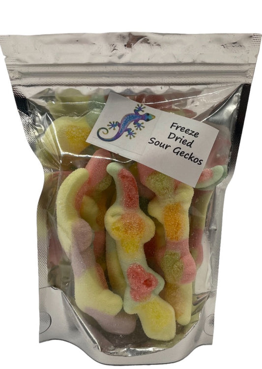 Freeze Dried Trolli Sour Geckos.