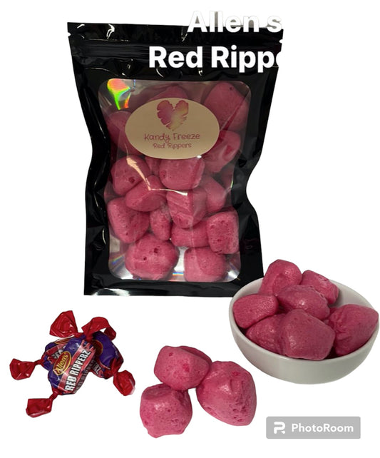 Freeze Dried Red Rippers  ( Red Skins )