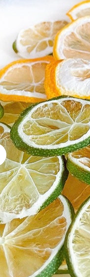 Dehydrated Citrus cocktail enhancers Citrus Mix Orange Lime Lemon Pack
