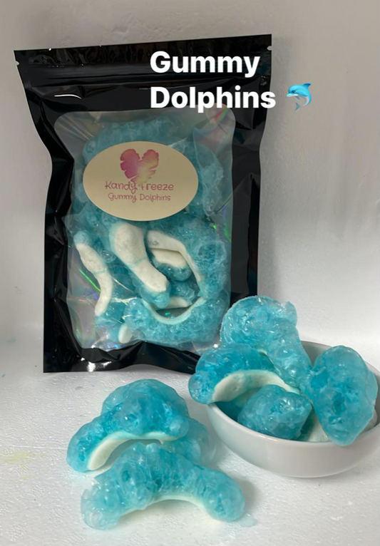 Freeze Dried Gummy Dolphins