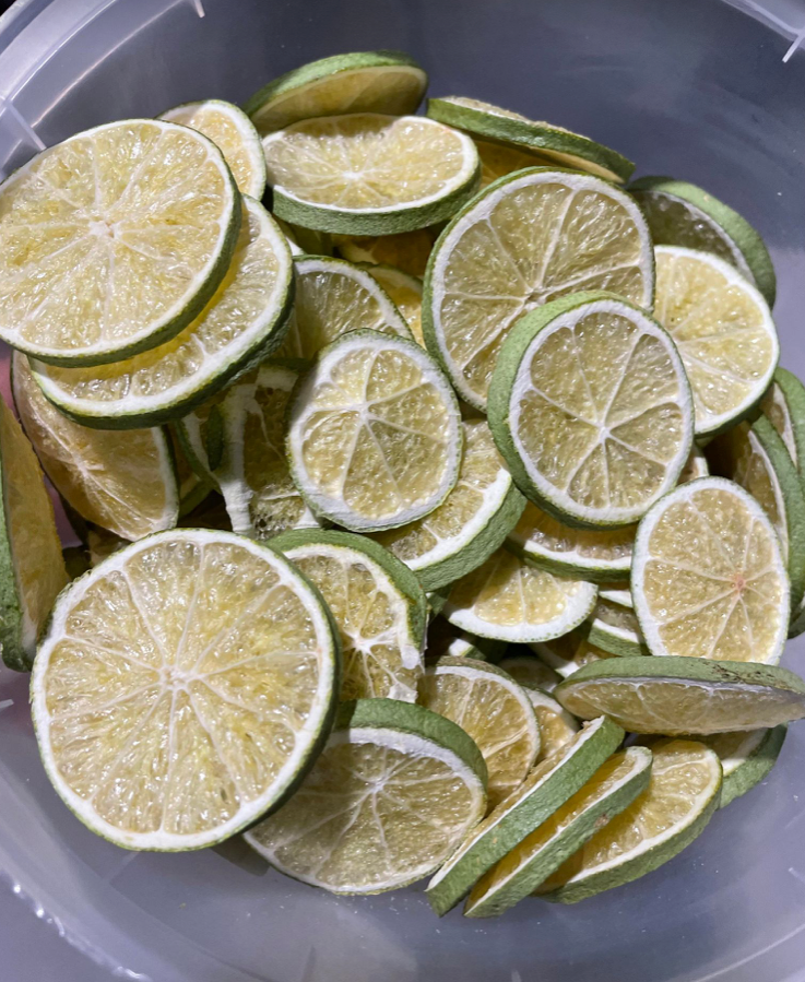 Freeze Dried Citrus Cocktail Enhancers  Lime