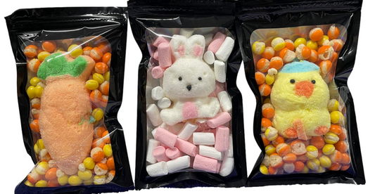 Freeze Dried Easter Marshmallow set of 3 .